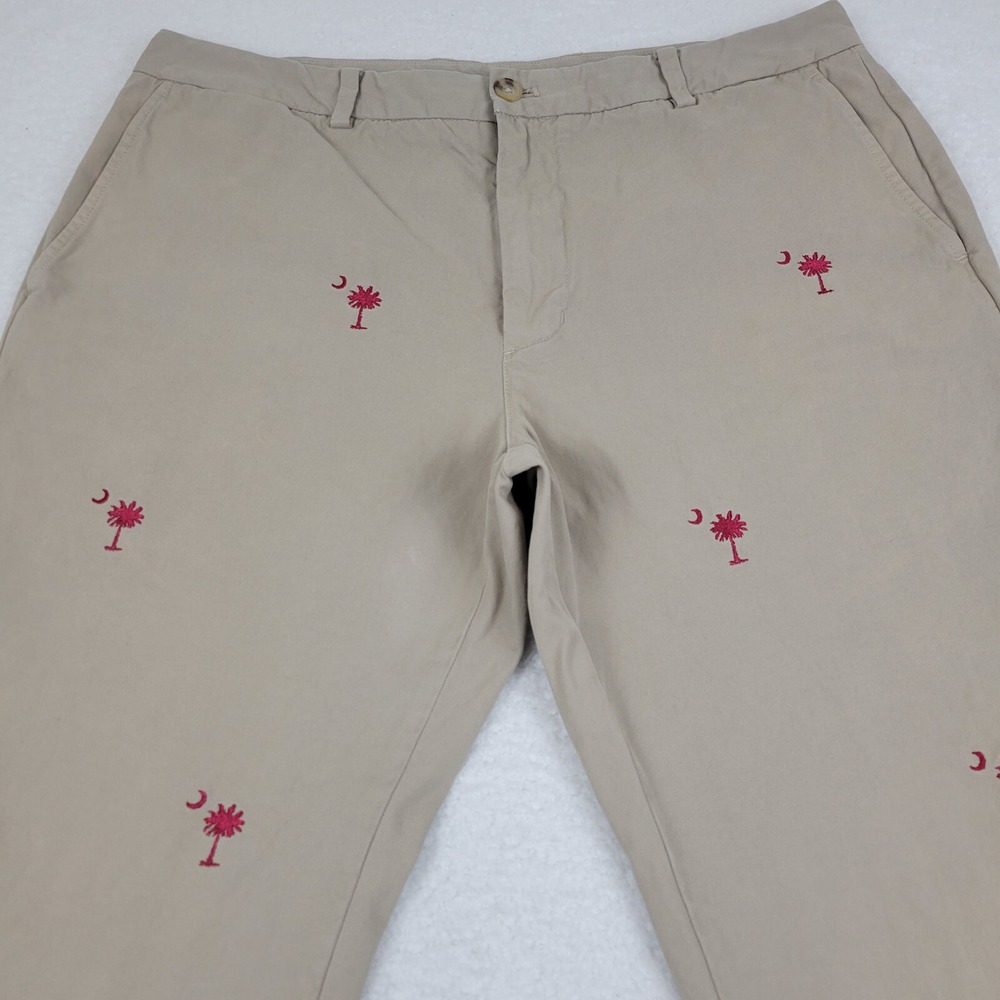 GAMECOCK FANS! - Vineyard Vines Slim Fit Breaker Pant South Carolina - Picture 3 of 13